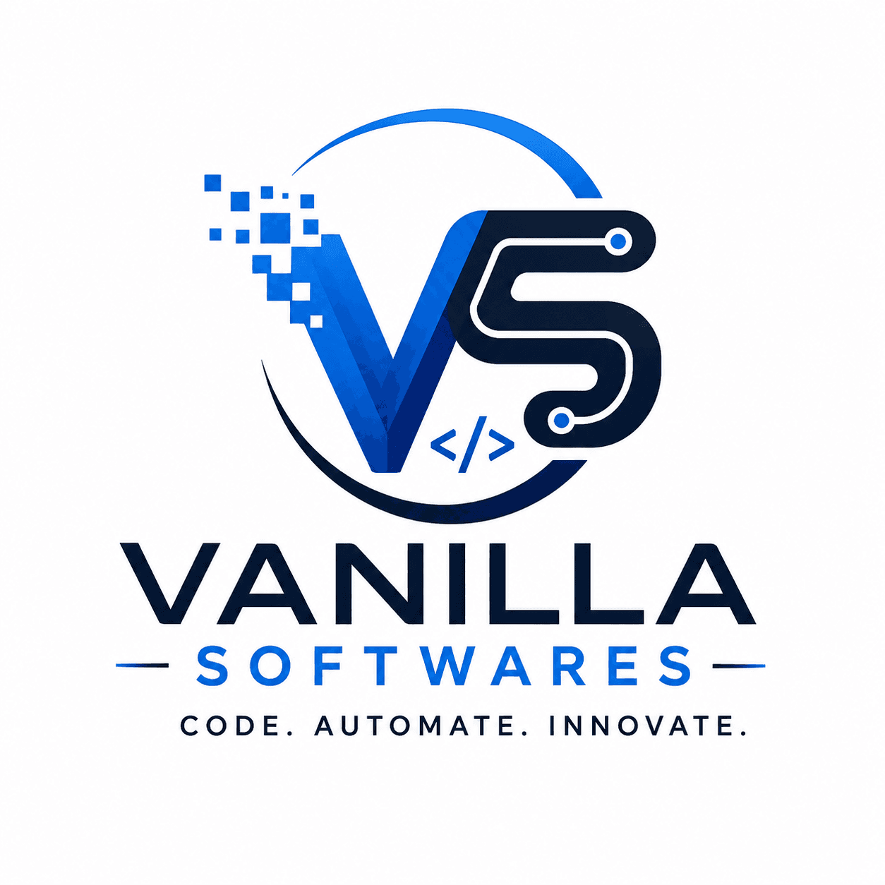 Vanilla Softwares Solutions Logo