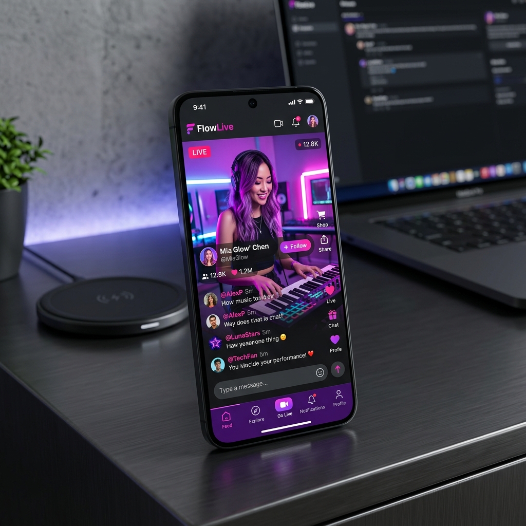 VibeCast Media Network
